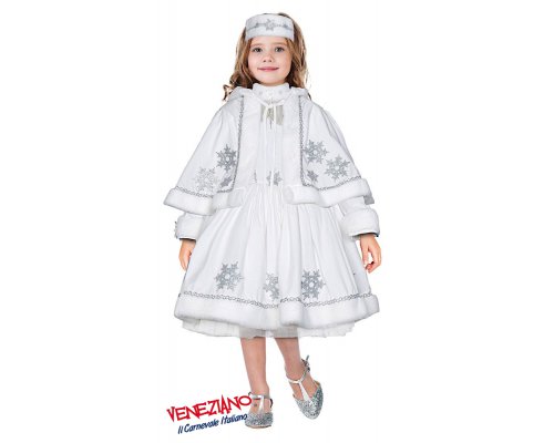 Costume di carnevale PRINCIPESSA FIOCCO DI NEVE